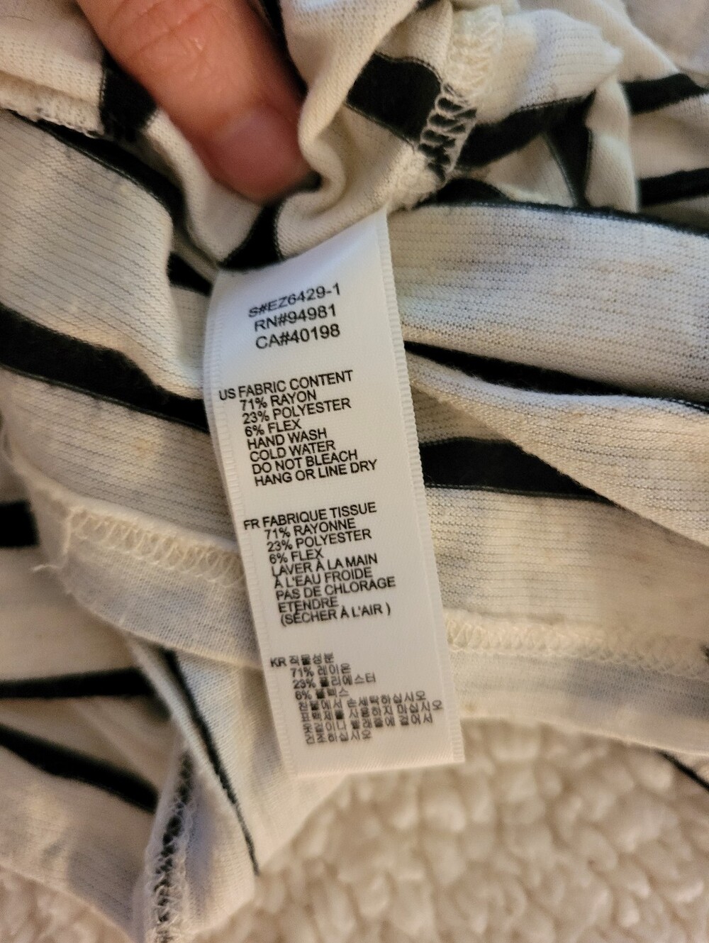 FOREVER 21 Nautical Stripe Tshirt - Picture 8 of 8